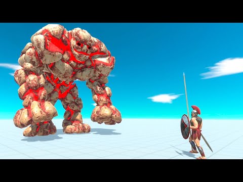 NEW UNIT LAVA GOLEM INFERNO ► Animal Revolt Battle Simulator