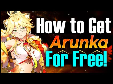 How to Get Arunka For FREE!!