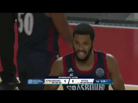 CL league. BC "Strasbourg" 81 vs 83 BC "Rytas". 10/11/2020