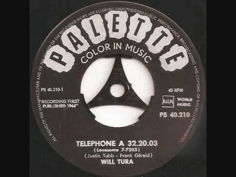 T&eacute;l&eacute;phone &agrave; 32.20.03 (Draai 797204) // Will Tura.