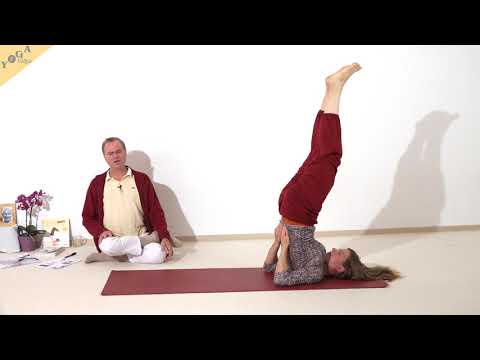 Königin der Asanas - Schulterstand - Yoga Asana Lexikon