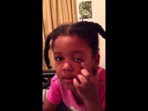 3 Yr Old sings Happy Birthday to Auntie