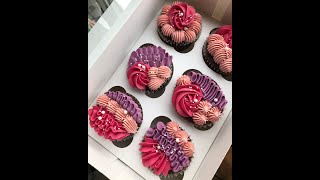 How to make Instagramable cupcake Designs #shorts #youtubeshorts