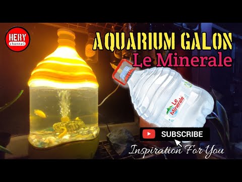 , title : 'Membuat Aquarium dari Galon Le Minerale | Aquarium from Gallon | Used Gallon Creations'