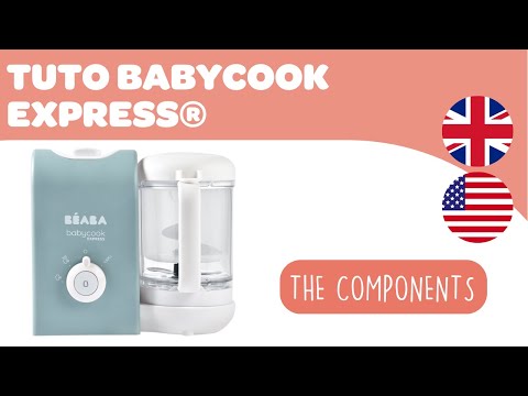 Beaba Babycook Express trintuvas-garintuvas, pilkas (Velvet pilkas) video