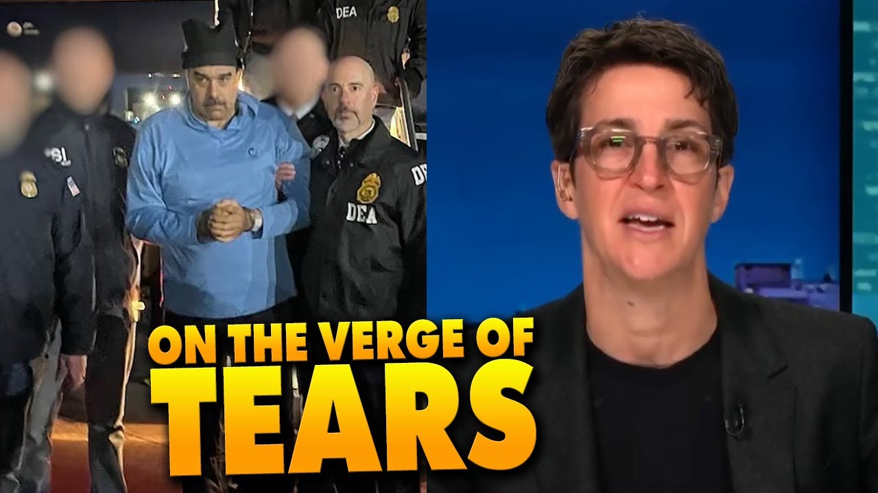 Rachel Madcow DEFAMES Bukele while CRASHING OUT over capture of Venezuelan dictator Maduro