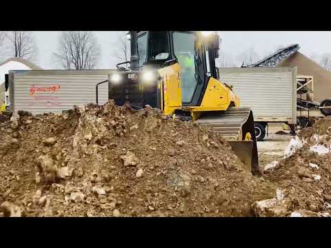 CAT D5 Next Gen Dozer Pushing
