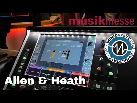 MESSE 2018: Allen & Heath dLive Prime Cards and Shure Wireless Integration