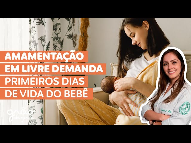 AMAMENTAÇÃO NOS PRIMEIROS DIAS DE VIDA DO BEBÊ🤱🏻 | Beabá Grão de Gente