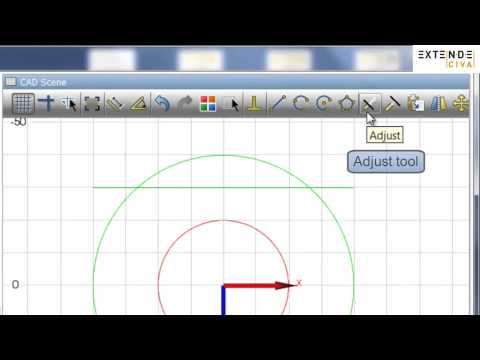 CIVA Tip - Adjust 2D CAD elements