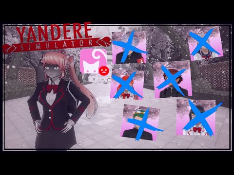 Osana vs the Cat H4ters || Yandere Simulator Mission Mode || Game Challenge