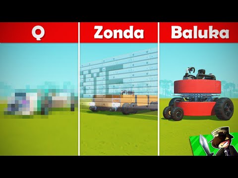 Q vs ZONDA vs BALUKA! 🔥👊 - Scrap Mechanic SZUMÓ! #2