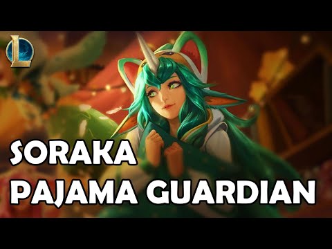 Pajama Guardian Soraka Skin Spotlight from League of Legends
