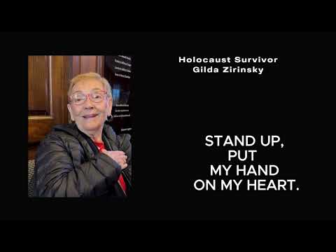 WEDNESDAY STORIES - Holocaust Survivor Gilda Zirinsky - 11/13/2024
