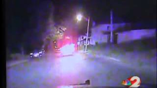 preview picture of video 'Trotwood police release dash cam of crash'