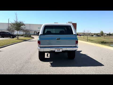 1986 Chevrolet K5 Blazer