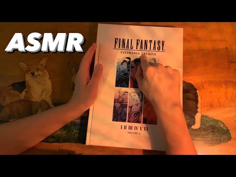 ASMR Final Fantasy Ultimania Art Book Show-and-Tell - Vol. 1 - Whispered