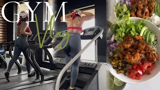 Vlog Style: Glute and Hamstring Workout | Meal Prep for the Week | Productive Day with me