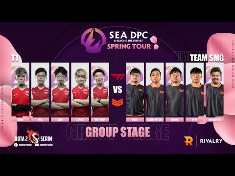 T1 vs Team SMG - DPC SEA 2021/22 Tour 2: Division I - Group Stage - B03
