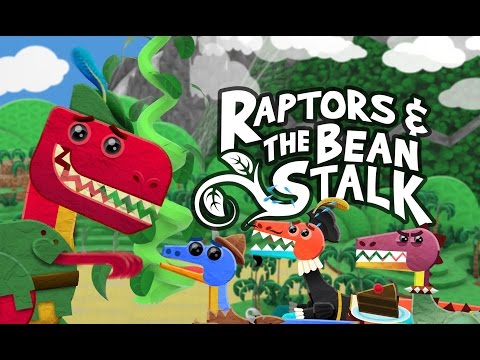 Jack and the Beanstalk - Dinosaur ReMix - 3 Little Raptors & the Bean Stalk - T-Rex - Fairy Tale