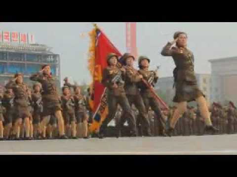 I put 'the fresh prince of bel air' over north koreans marching