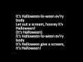 It's Halloween-lo-ween Lyrics 