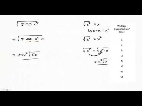 Teilweises Wurzelziehen