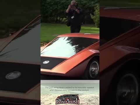1970 Lancia stratos Zero - the concept car of the 70’s