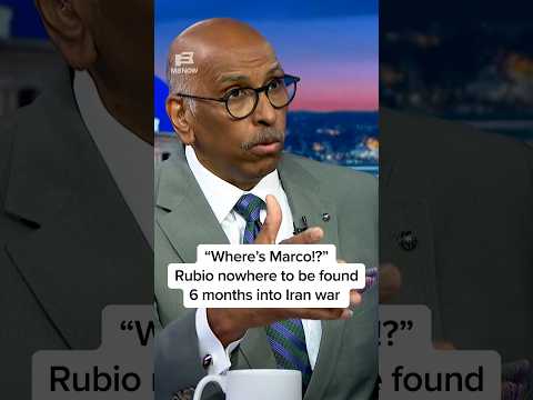 'Where’s Marco!?' Rubio nowhere to be found 6 months into Iran war
