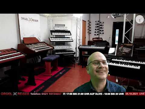 !BÖHM SEMPRA SE80 Roland AT75 +Böhm Keybits Amadeus gebraucht im ORGEL-REiSER Livestream 5.10.2021
