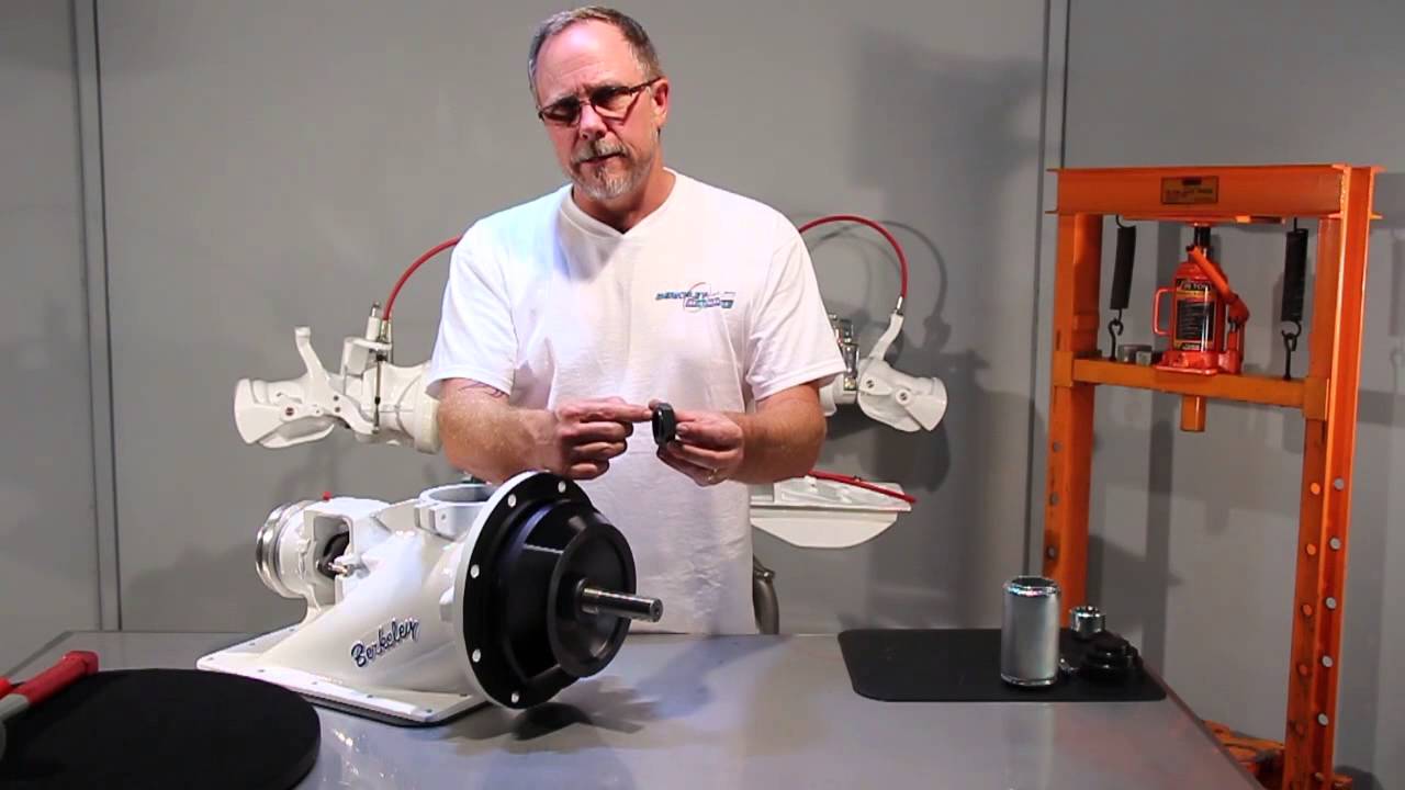 Installing the Impeller in a Berkeley Jet Drive
