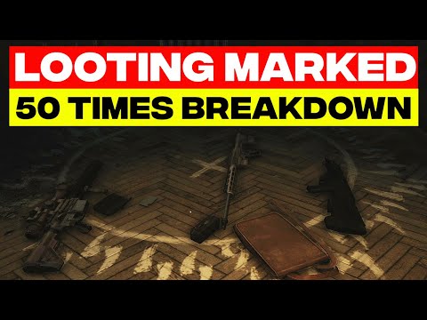 Looting Customs Marked Room 50 Times! Escape From Tarkov