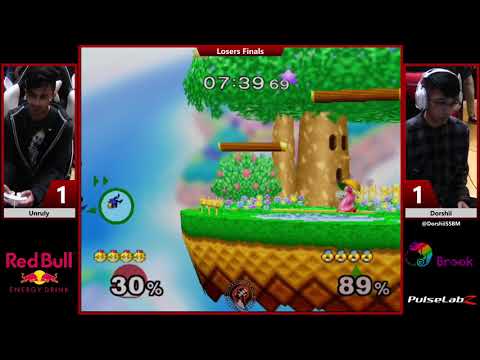 Melee Singles #35 LF   Unruly VS Dorshii