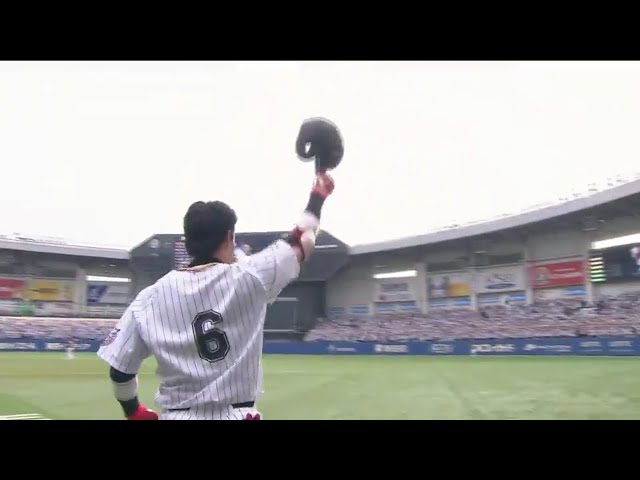 【3回裏】特別な日を勝利で!! マリーンズ・加藤の完璧な先制ホームラン!! 2017/9/24 M-F