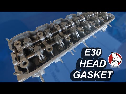BMW e30 Head Gasket Replacement  HOW to : part 2 INSTALLATION