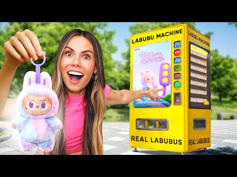 I WENT BROKE AT MYSTERY LABUBU VENDING MACHINE…