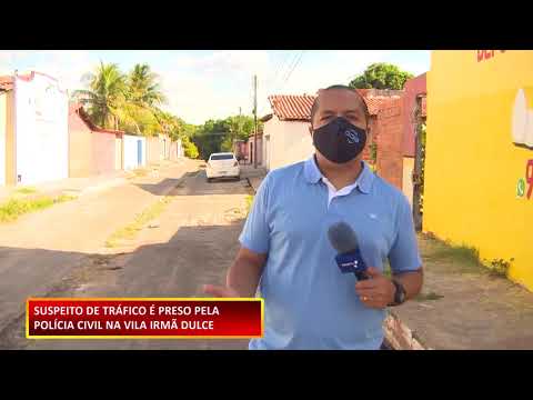Polícia Civil prende homem na Vila Irmã Dulce suspeito de traficar na porta de casa 21 10 2020