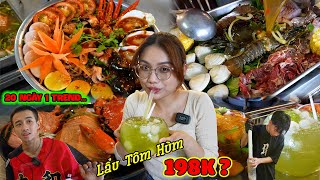 Thực hư Lẩu Tôm Hùm Tôm Mũ Ni giá chỉ 198K của anh trai chuyên tạo trend ẩm thực Sài Gòn.