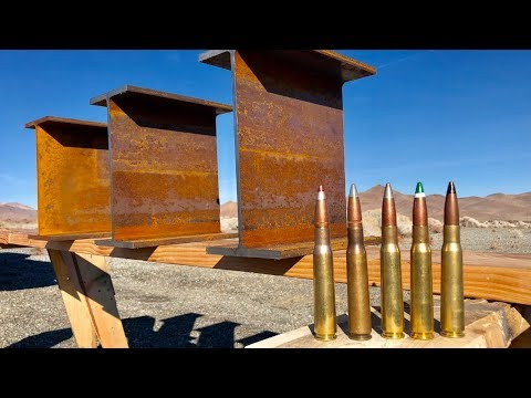 50cal vs Steel Beam