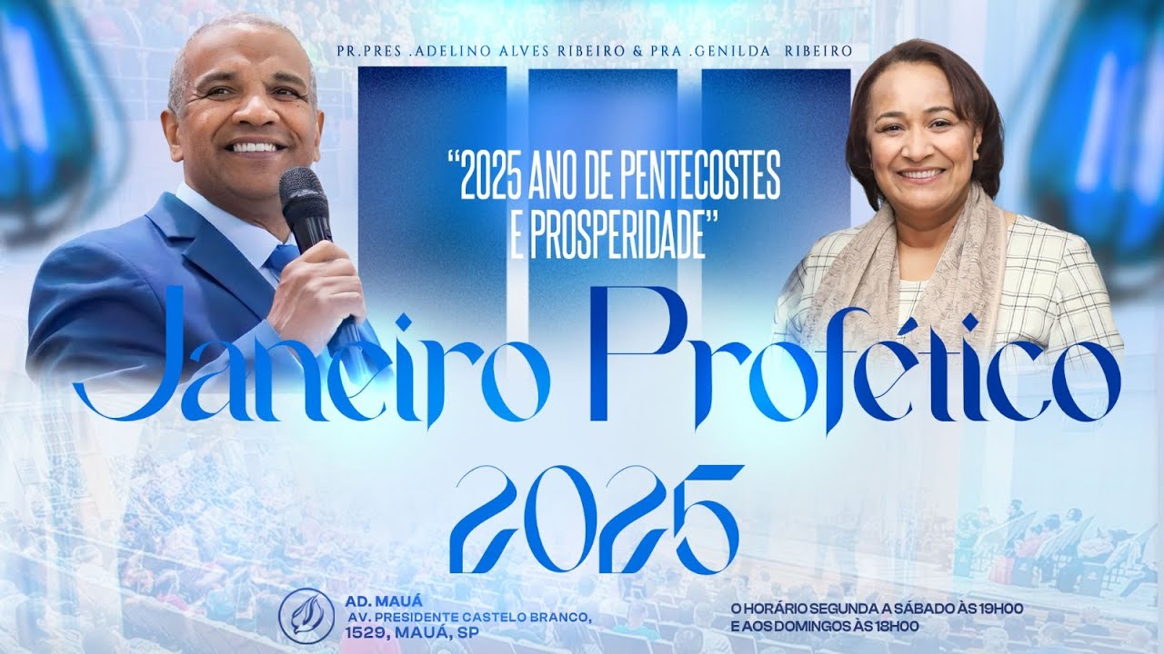 7º Noite do Janeiro Profético 2025 | Pr. Carlos Junior
