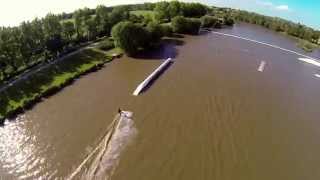 preview picture of video 'Cable Wakeboarding Saint Viaud TSN44 - Drone Phantom 2 + GoPro'