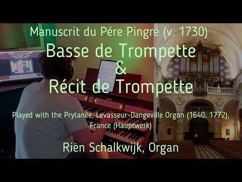 Manuscrit du Pére Pingré (1730) | Basse & Récit de Trompette