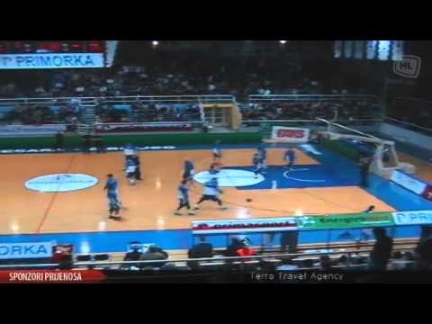 HKK Siroki Primorka - KK Zadar 72:58, 23.kolo ABA liga 2013/14