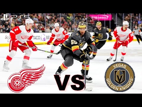 NHL 24 | Detroit Red Wings VS Vegas Golden Knights | Full Match Gameplay
