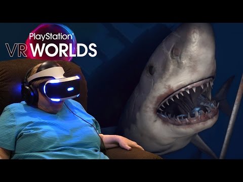 Granny Reacts To Playstation VR Worlds - Ocean Descent PSVR  | HTM3