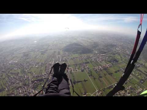 Good-bye flight at Bassano