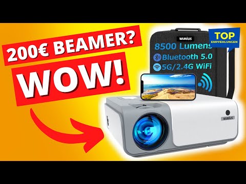 Was kriegt man für 200€? Die besten Beamer / Projektoren unter 200 EURO Kaufberatung Test Vergleich
