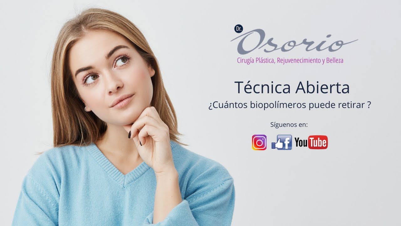 ¿Cuántos biopolímeros se pueden retirar? Técnica abierta.