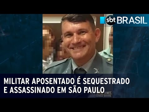 Um policial militar aposentado foi sequestrado e assassinado, na grande São Paulo. Bandidos invadiram a casa dele e fizeram a família refém