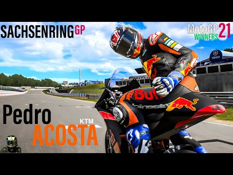 MotoGP 21 | MOTO3 | GermanGP Winner PEDRO ACOSTA | Round#8